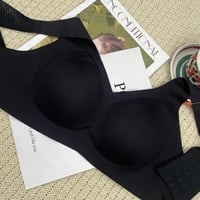 Image 4 of Women Large Bra Push Up Seamless upper Bralette Lace Wireless Autumn Winter Bras Plus Size Top Linge