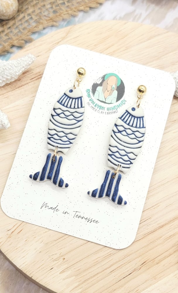 Image of Nautical Fish Dangles