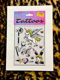 Image 3 of Temporary Tattoos - Limited Edition Print