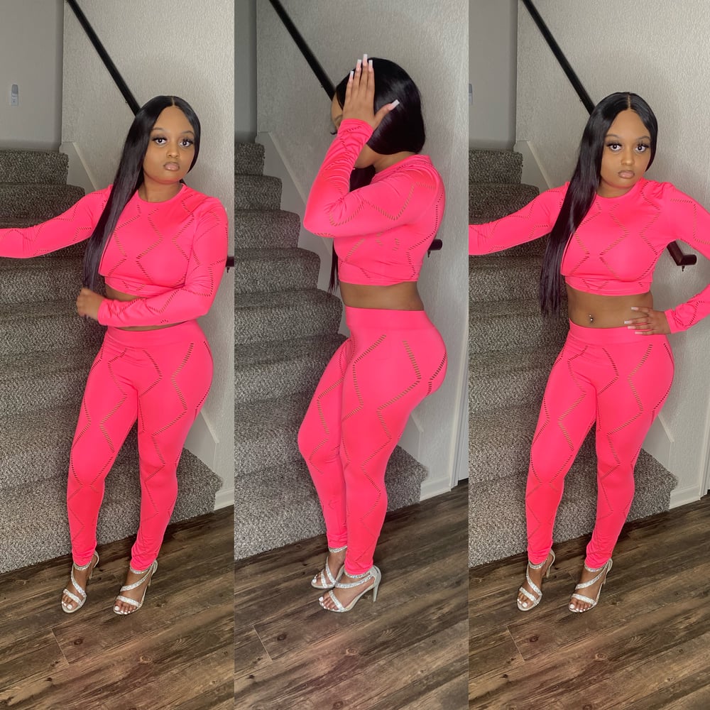 Image of Pink cut out set