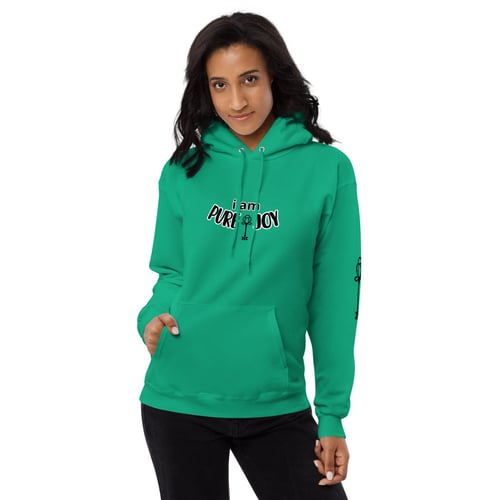 Image of I am Pure Joy womens fleece hoodie