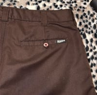 Image 3 of (34) vintage rusty brown baggy shorts