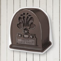 Image 1 of Haunted Radio Custom-shaped pillow