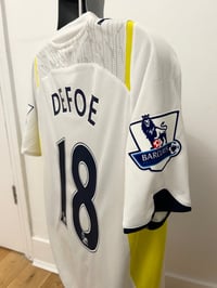 Image 5 of Tottenham Hotspur “DEFOE 18” 2009/10 Home Shirt + patches (M)