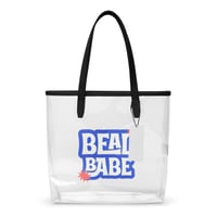 Image 1 of Bead Babe Clear tote bag