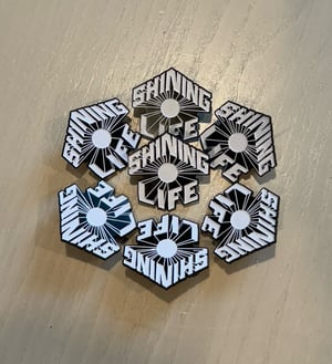 Image of SHINING LIFE Enamel Pin