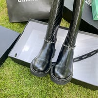 Image 1 of CC Silver Chain Boot