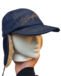 Image 1 of RAW DENIM STITCHWORK HAT F/W ‘26