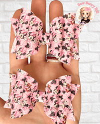 Pink Minnie Piggies