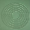 Circle layout templates 5pcs