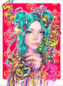 Image of "SongBird" Holographic Print