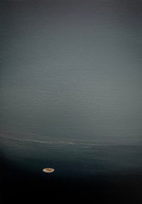 Lucid dream of spaghetti carbonara at low tide