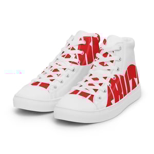 Image of Women’s high top canvas shoes
