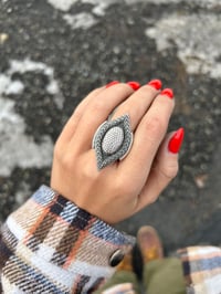 Image 1 of Wrasse Fossil Snake Ring