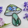 Harebell Mushroom Suncatcher (a)