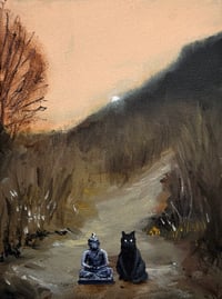 I think I found your cat, but also lost my self