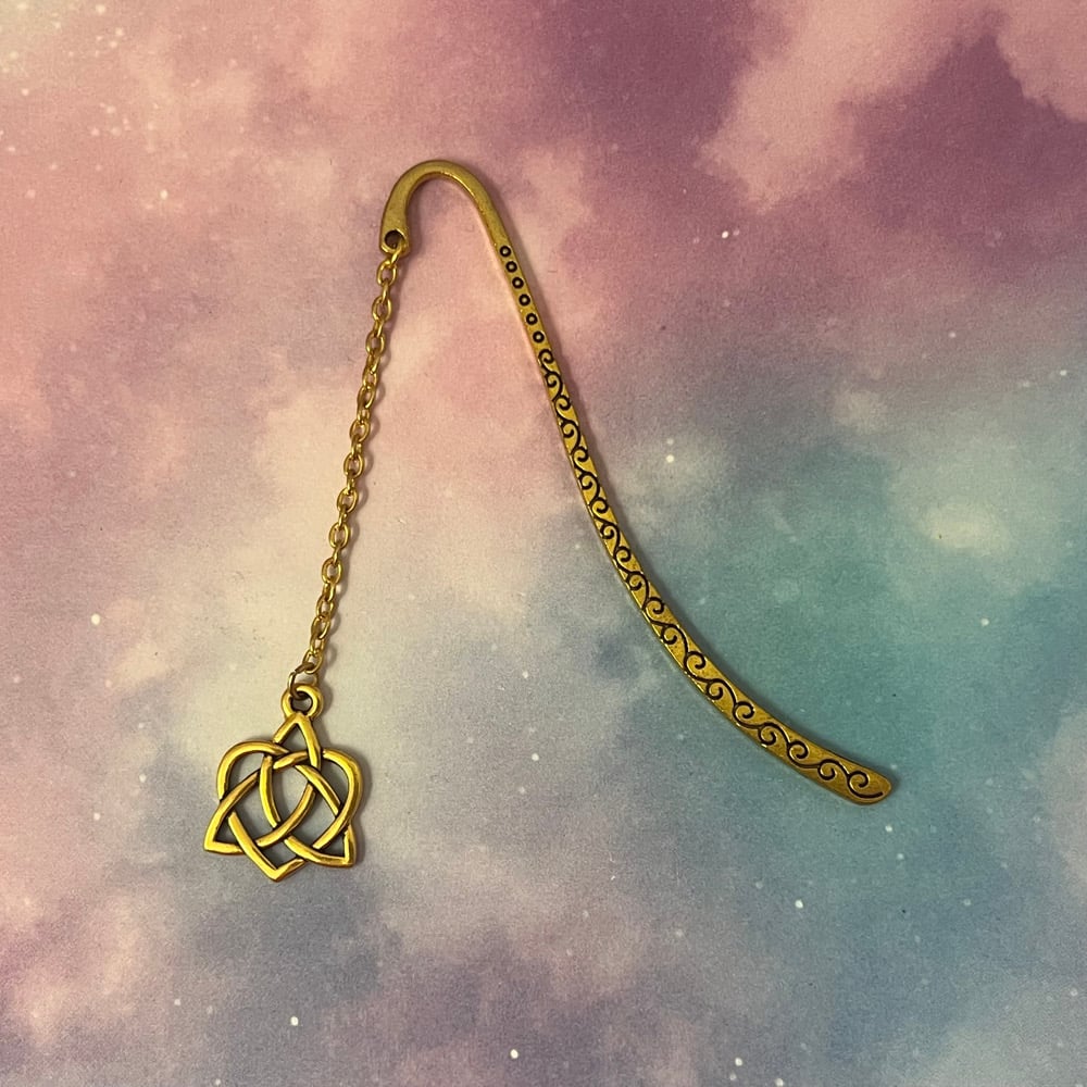 Image of Celtic Knot Bookmark Gold