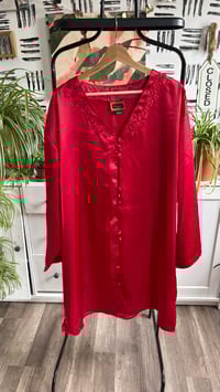 Image 3 of Red 2 piece lounge set 