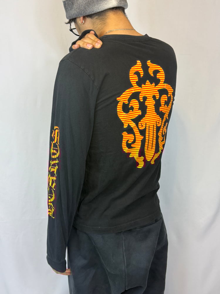 Image of Chrome Hearts Striped Vine Dagger Tee