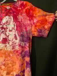Image 3 of MEDIUM Godzilla Be Gay Do Crime Tie Dye Shirt 4