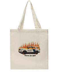 Image 2 of Burn in Hell tote