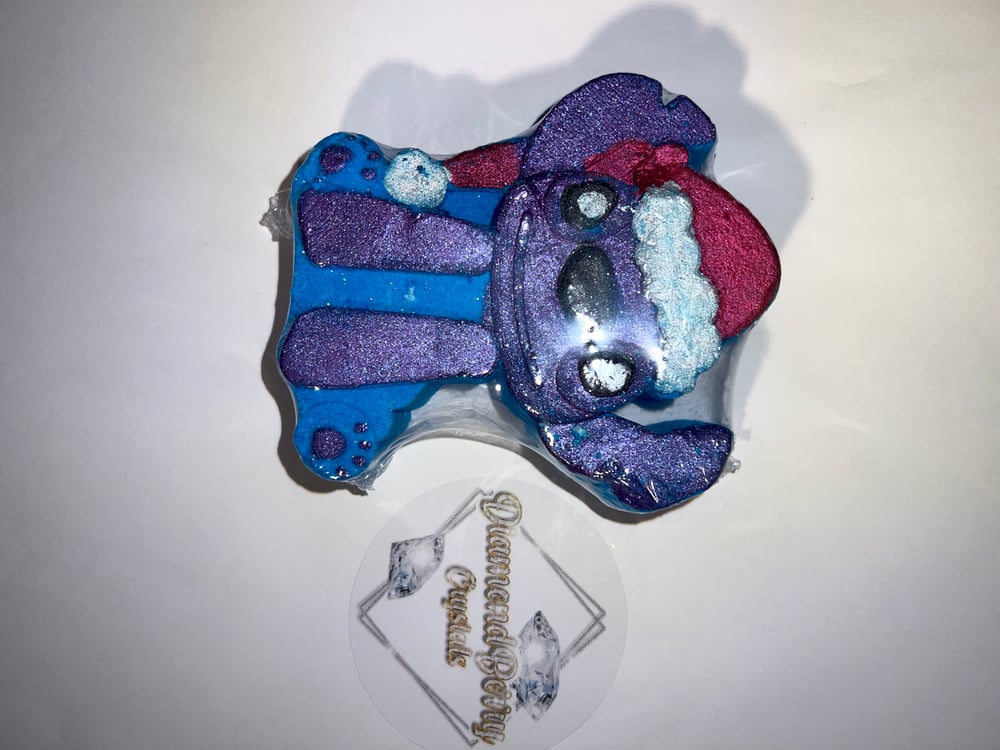 Image of Christmas stitch Bath bomb