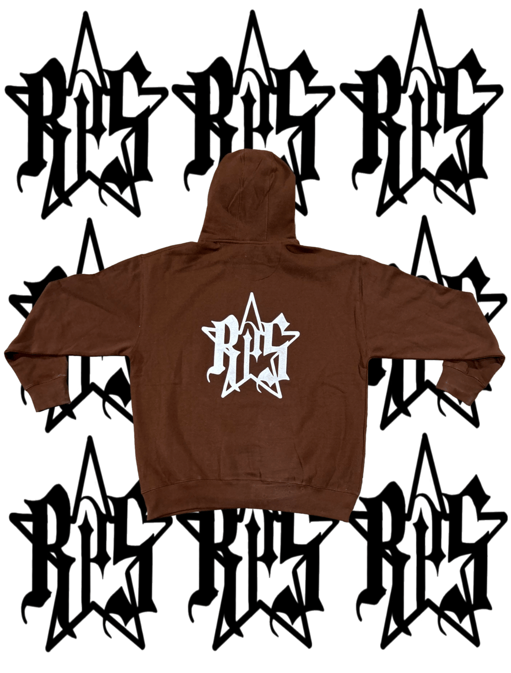 Image of “SUPA-STAR” Hoodie(BROWN)