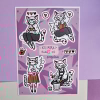 Image 4 of Cozy Kocimorki - vinyl sticker set