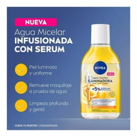 Image 2 of AGUA MICELAR CON SERUM ILUMINADORA VITAMINA C & E  400 ml 