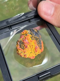 Image 1 of Realgar, Quartz & Galena Specimen | Peru #3077
