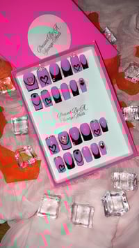 Image 1 of Lavender & Black French