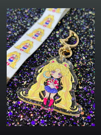 Image 1 of Chibi Moonie Lanyard Keychain 