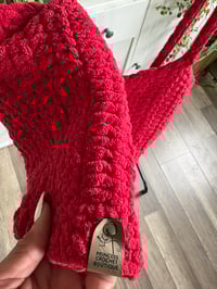 Image 2 of  Custom chunky crochet crop tank