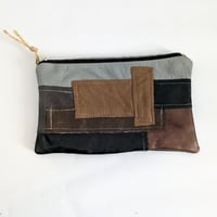 Image 1 of Patchwork everyday pouch 