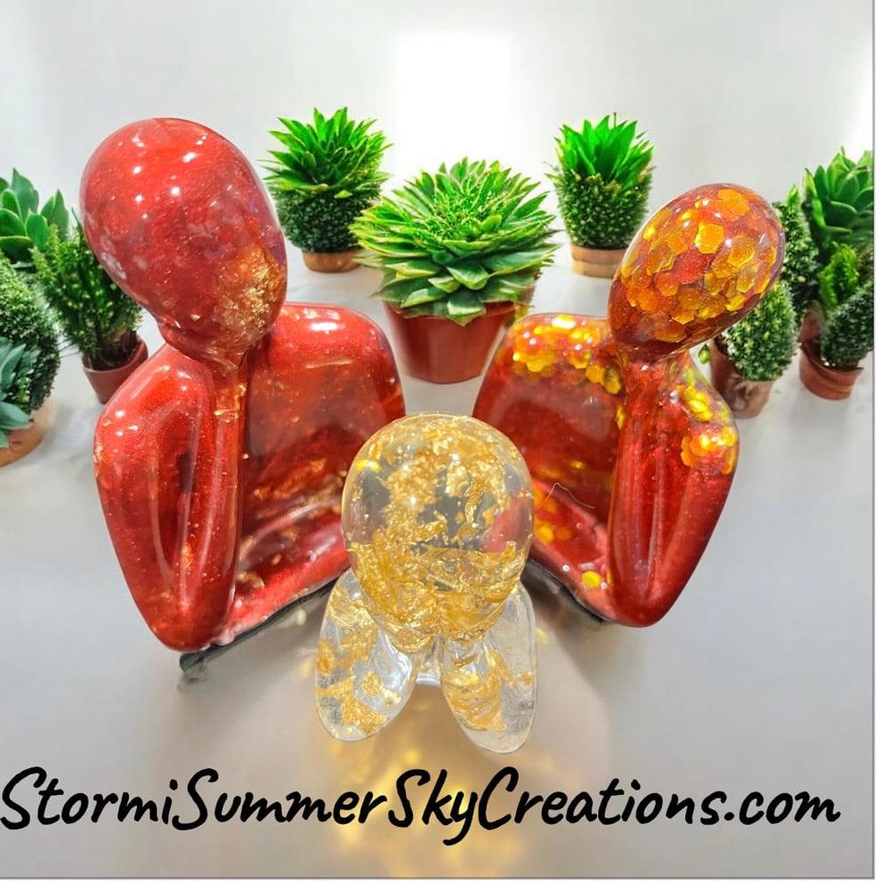 Image of Red and Gold Family Set