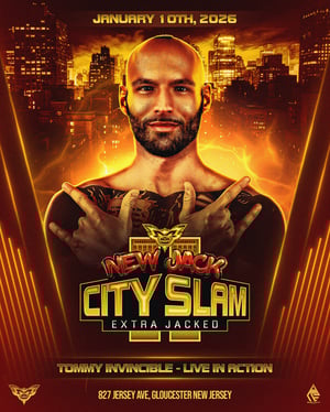 Image of New Jack City Slam EXTRA JACKED ticket 
