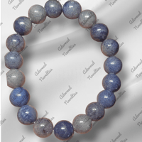 ANA826079 - Blue Agate Natural Stone Beads 10mm