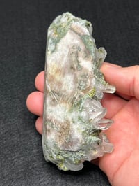 Image 12 of Epidote On Quartz Crystal Specimen #2529