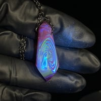 Image 9 of Crystal Pendant 3 - UV Psychedelic Pink