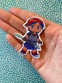 Image 2 of Chrono Cross Serge Chibi Sticker