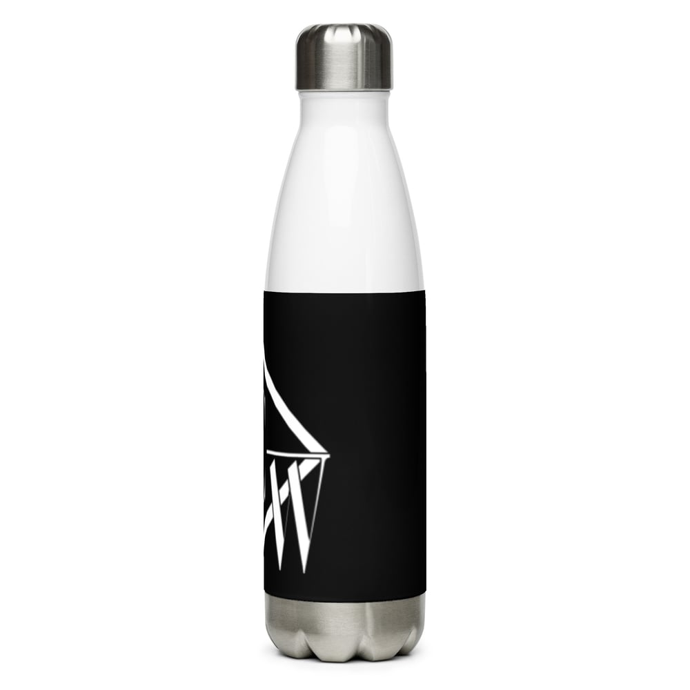 Acronym logo stainless steel water bottle