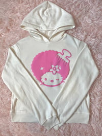 Image 5 of Afro Kitty Hooded Sweater