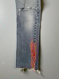 Image 3 of FLAME REWORKED DENIM