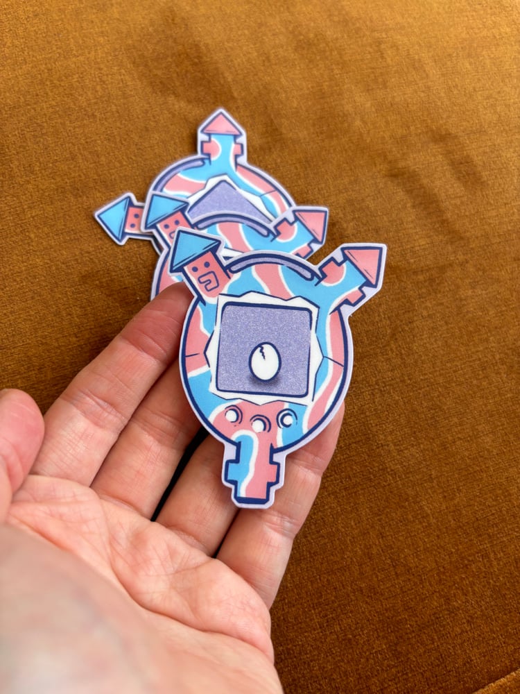 Image of Trans Tamagotchi Stickers