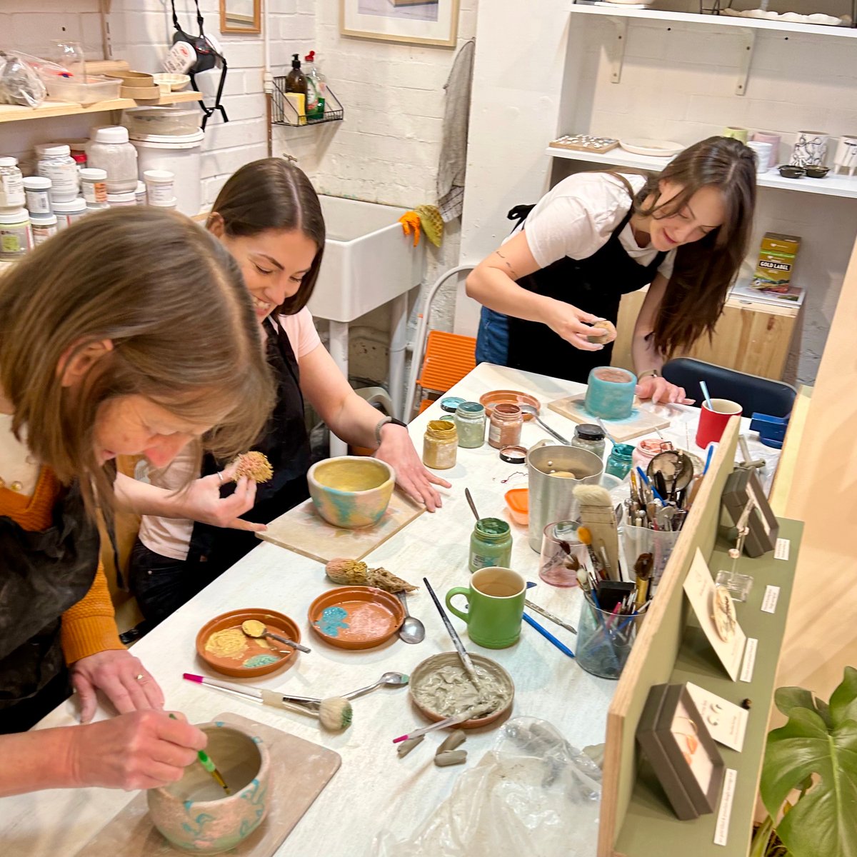 Hand building with Clay workshop for 1, 2 or 3 people