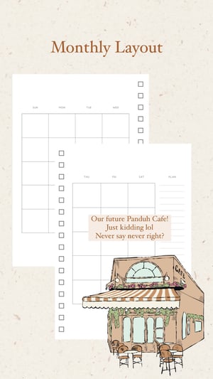 Image of Undated Panduh Planner