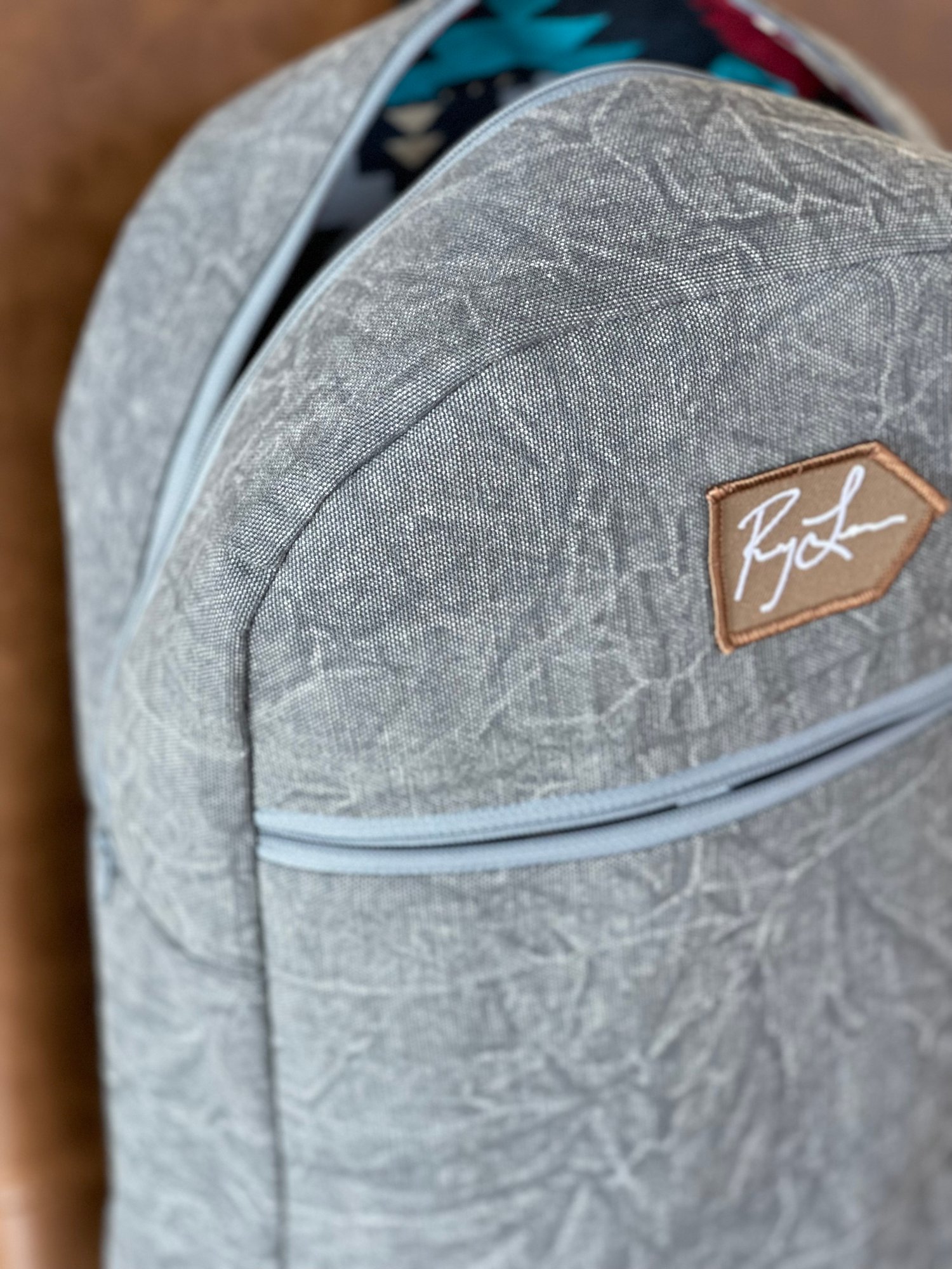 Image of “The Original” Backpack-Charcoal Gray Jean