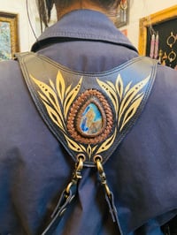 Image 2 of Hand painted leather holster 