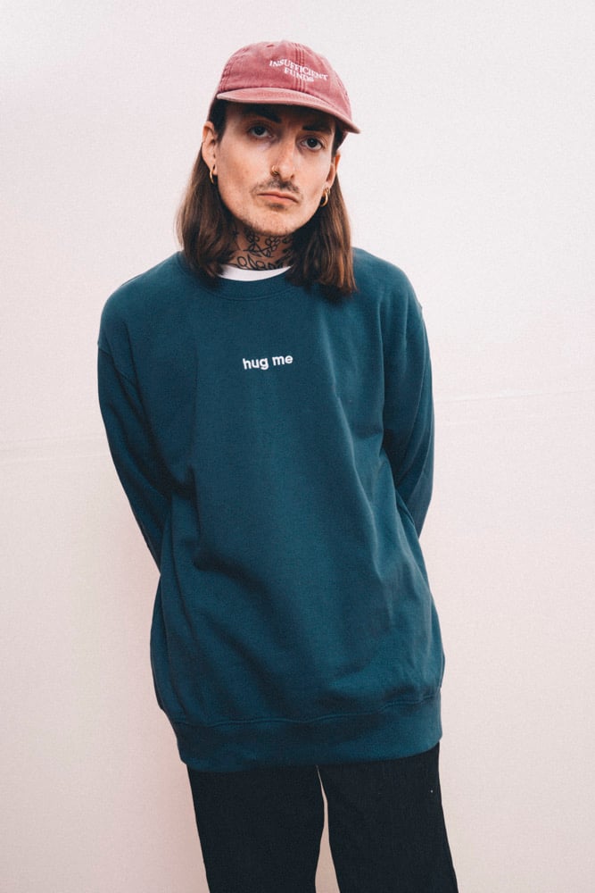 'hug me' sweater 