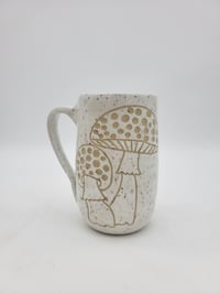 Image 1 of White Mushroom Mug  